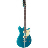 Guitarra Yamaha Revstar Rse20, Azul, 6 Cuerdas, Caoba Con Cámara, Color Azul Swift, Guía Para La Mano Derecha