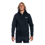 Campera Reef Blocky Zipper Negro Men Envíos A Todo El País