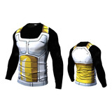 Dragon Ball Vegeta 2023 Nueva Playera Deportiva Ajustada