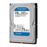 Hd Interno 2tb Western Digital 3,5 Para Desktop 5400rpm