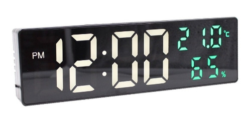 Relógio De Mesa E Parede Digital Led Alarme Temperatura