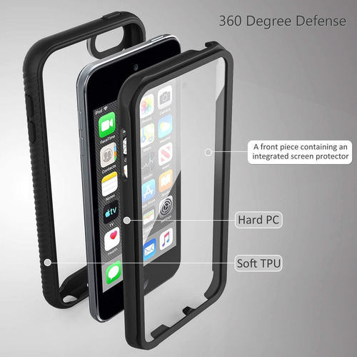 Slmy Armor - Funda Para El iPod Touch 7, iPod Touch 6 A Prue