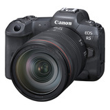 Câmera Canon Eos R5 8k 45mp Com 24-105mm F/4l Cor Preto