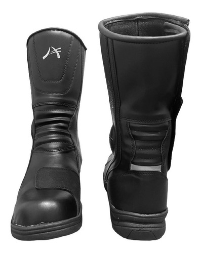 Botas Motociclista Touring Protecciones Cuero Eco Alpina