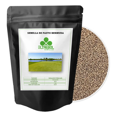 Semillas Césped Bermuda Sahaverde 1kg Jardín Pasto Bermuda