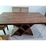 Mesa De Jantar Em Mdf 6 Lugares