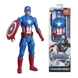 Boneco Articulado Capitão America Titan Hero Series - Hasbro