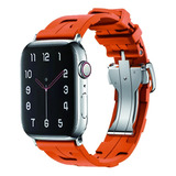 Correa De Goma Suave Original Para Apple Watch  Pulsera Con