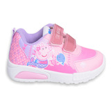 Zapatillas Niñas Footy Peppa Pig Con Luces Al Pisar Ppx0920 