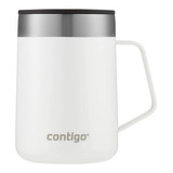 Caneca Térmica Contigo Inox 414ml Com Tampa Café Chá Branca