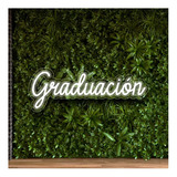 Letrero Led Neon Graduacion Palabra 100*30cm Luminoso