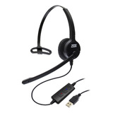 Headset Voip Dh80 Usb Zox Com Controle De Volume