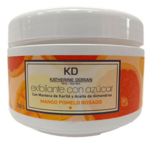  Katherine Dorian Crema De Manos Exfoliante 200 Grs. Aromas Mango Pomelo Rosado