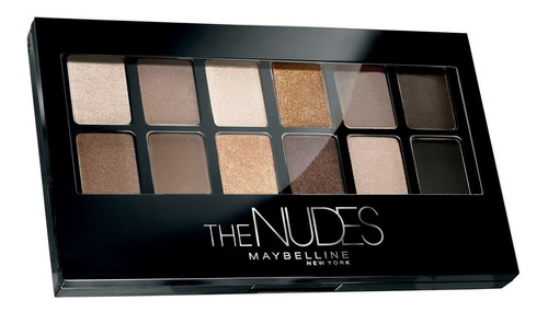 Maquillaje Paleta De Sombras Maybelline The Nudes 12 Tonos