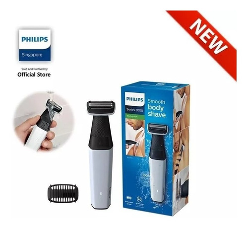 Aparador De Pelos Bodygroom Bg3005/15 Prova D'água Philips