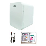 Mini Refrigerador Para Cosméticos/cocina/oficina/carro Color Blanco
