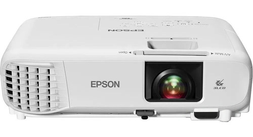 Proyector Epson Powerlite E20 3400 Lumenes Hd Usb Hdmi Vga