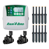 Kit Riego Automatico Rain Bird 2 Zonas 10 Toberas Hidropilar