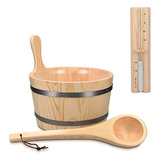 Cubo De Sauna De Madera Cucharón - Accesorio Esencial ...