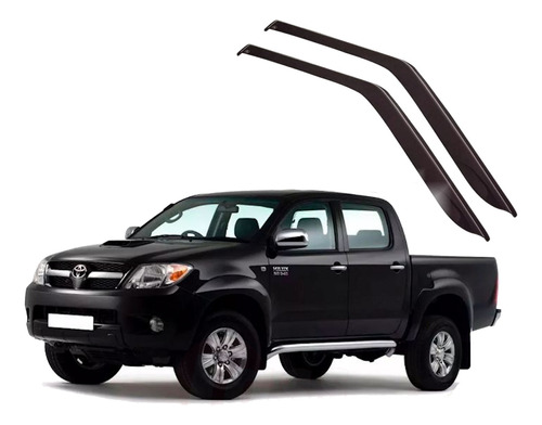 Deflector Ventanilla Toyota Hilux 2005 / 2015 X2  Oriyinall