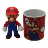 Figura Super Mario Bros Más Taza Promoción