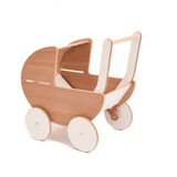 Cochecito Madera Muñecos Juguete Infantil Carrito