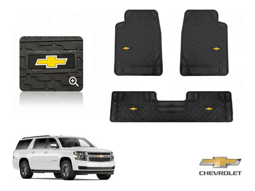 Tapetes Big Truck 3pz Logo Chevrolet Suburban 2015 A 2020