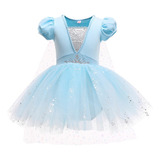 Vestido De Princesa Frozen Para Niña, Disfraz De Ballet