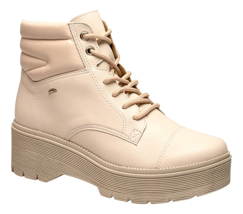 Bota Dakota Coturno Salto Tratorado Casual Leve Feminino