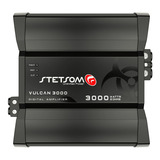 Módulo Stetsom 3000w Vulcan 1 Canal 2 Ohms Full Range Som