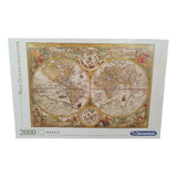 Clementoni Puzzle Mapa Antiguo 2000 Piezas Supertoys Hobbys 