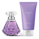 Kit Presente Lyra Joy Desodorante Colônia 75ml + Loção Corporal 150ml Eudora