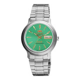 Relógio Orient Automático 469wa1af E1sx Verde