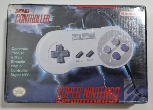 Joystic Controle Super Nintendo Snes Original Lacrado
