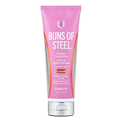 Crema Tonificante Para Gluteos Y Piernas Buns Of Steel Steelfit maximum toning En Pomo De 237 Ml | Envío gratis
