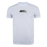 Camiseta New Era Seatle Seahawks Neon Nfl Branca M