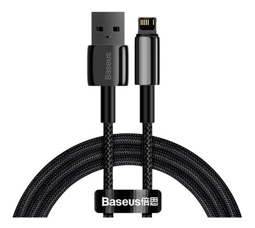 Cabo Usb / Lightning Baseus 2.4a Turbo Para iPhone E iPad 1m