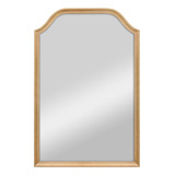 Espejo De Pared Arqueado De Madera, Decoración Minimalista 2
