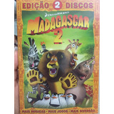 Dvd: Madagascar Duplo - Capa Tridimensional - Original 2 Dvd
