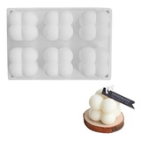 Molde Silicona Plancha 6 Velas Bubble Burbujitas Burbuj Mini