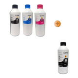 Kit 4 Tinta Corante Compativel P/ Uso Em Hp Universal X-full