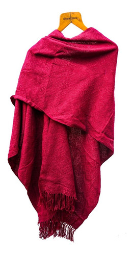 Pashmina Chalina Bufanda Ruana 155x110 Poncho Adulto