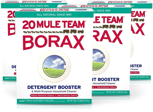 20 Mule Team Borax Detergent Booster 1.84kg 4pack