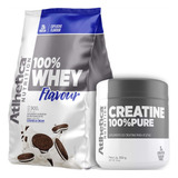 Combo Explosivo Whey 100% Cookies 900g + Creatina Pura 300g