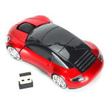 Mouse Portátil Inteligente Em Forma De Carro Portátil 2.4g S