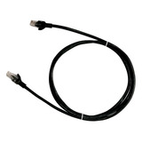 Cabo De Rede Plus Cable Patch Cord Cat6 C/rj45 1,5m - Preto