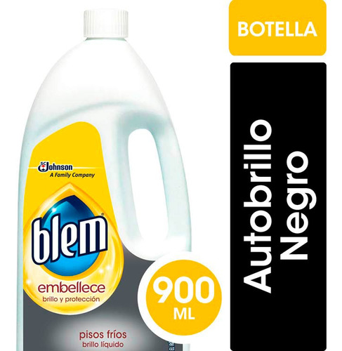 Autobrillo  Negra 800 Ml Blem Ceras P/pisos