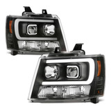 Par De Faros Suburban Tahoe Avalanche 2007 Al 2014 Drl Led