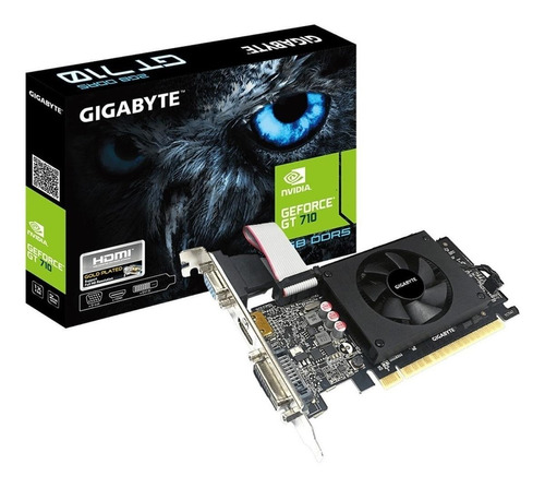 Tarjeta Gráfica Nvidia Gigabyte Geforce 700 Series Gt710 2gb