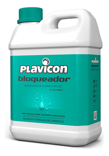 Plavicon Bloqueador Humedad Cimientos Antihumedad 4l